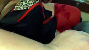 Red lipstick milf chokes on bbc but craves more deepthroat action?