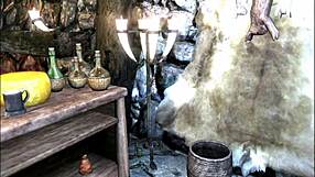 Redhead Rides Big Ass and Tits in Erotic Outdoor Comic Cowgirl Fantasy