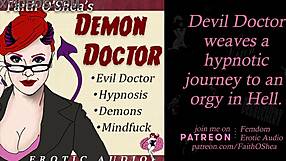 demon doctor hypnotizes patient into erotic hell journey 😈🔥
