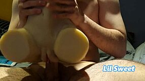 wanna see me fist and fuck this tiny slut's pussy till i cum inside?