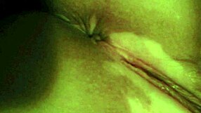 What hides behind this chubby redhead milf's massive natural tits?