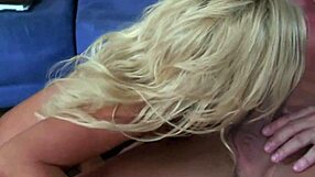 Diamond Foxxx spreads smooth shaved pussy for bareback pounding by massive cock