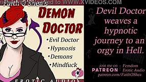 demon doctor hypnotizes patient into erotic hell journey 😈🔥