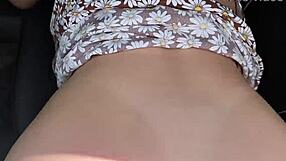 Taxi Driver Fills Bride's Pussy With Creampie After Fingering Offer