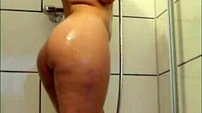 big booty alert who's watching sexydeas steamy shower with ass tits and feet?