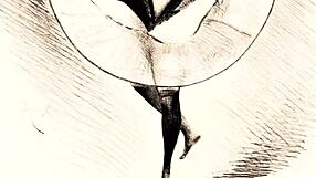 vintage erotic art captures antique sensual poses