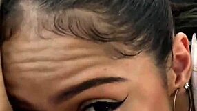 petite latina teen gives sloppy deepthroat rimjob pov till cum in mouth