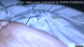 Young Latina's Tight Pussy Under Covers Revealed