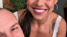petite latina teen gives sloppy deepthroat rimjob pov till cum in mouth