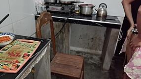 Horny Latina Maid Bent Over Shaved Pussy Waiting for Boss Deepthroat Cum in Mouth Doggystyle Fuck