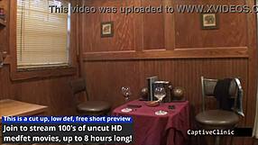 Behind scenes doctor deceives patient aria rose with humiliating nurse exam