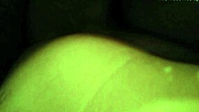 What hides behind this chubby redhead milf's massive natural tits?