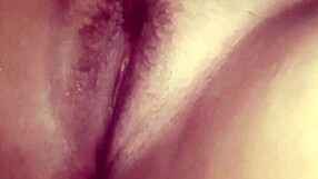 ex's tight wet pussy masturbation view makes my small cock throb for sneaky handjob relief