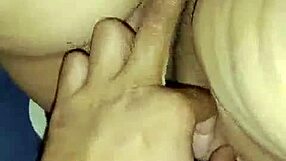 Isn't It Hot Watching Her Oiled Hairy Beaver Get Fingered Deep by Boyfriend?