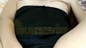 I love watching pregnant Sol Megan Fire masturbate her tits