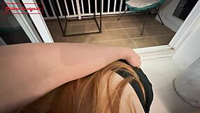 poolside night creampie with cosplay whore riding cowgirl cum everywhere