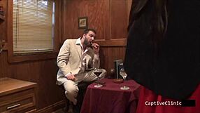 Behind scenes doctor deceives patient aria rose with humiliating nurse exam