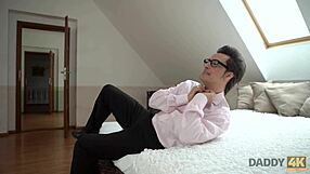 old daddy finally fucks cute teen first time