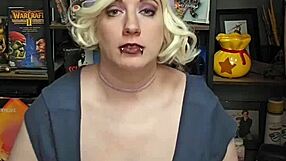 he couldn't resist covering my submissive housewife's saggy 38f natural tits and face in hot cum