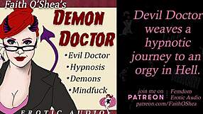 demon doctor hypnotizes patient into erotic hell journey 😈🔥
