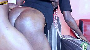 big black cock ravages tight ebony village ass on african ranch hard