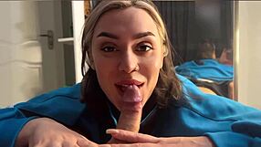 My Best Friend's Girlfriend Gave Unforgettable Blowjob While He Shopped