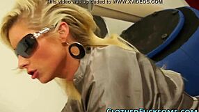 Cum in This Clothed Euro Babe's Mouth After Outdoor Doggystyle?