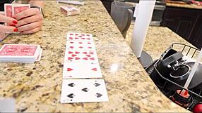 Stepmom Coco Vandi Strips And Fucks In Poker Game!