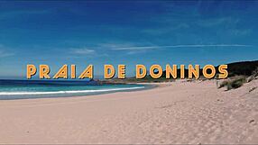 i'm driving showing off my perfect bikini ass on spanish beach