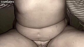 our curvy bodies dance before i cum hard on her fat tits monster cock exploding