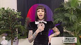 tattooed supermodel's extreme anal hookup gapes her wide open