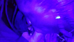 ebony teen chokes on thick latin cock