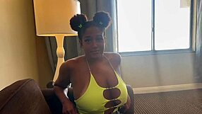 Girlfriend sneaks wild fuck with best friend during boyfriend phone call