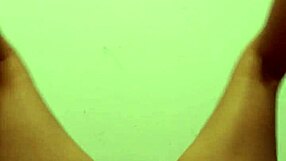 my wife strips naked for workout spreads hairy pussy wide open part 1