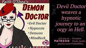 demon doctor hypnotizes patient into erotic hell journey 😈🔥