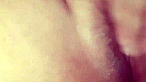 ex's tight wet pussy masturbation view makes my small cock throb for sneaky handjob relief