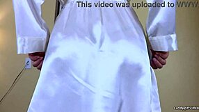 Black lingerie clings as Arielle strips panties teasingly