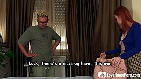 Step mom invites to bedroom but ends up riding cock doggystyle all night