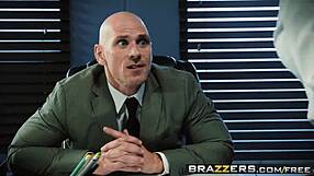 brazzers big tits at work... isis love spills boobs on johnny sins!