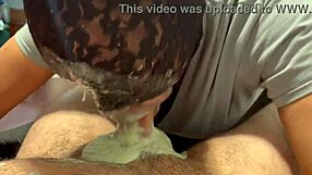 rimming throatfuck black bitch pukes green ice cream slurps it up