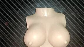 Dolly Begs for Anal Pounding While Squeezing Small Tits