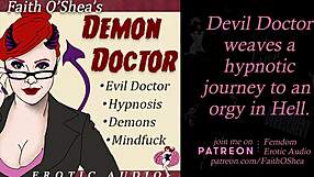 demon doctor hypnotizes patient into erotic hell journey 😈🔥