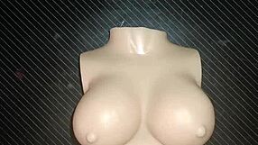 Dolly Begs for Anal Pounding While Squeezing Small Tits