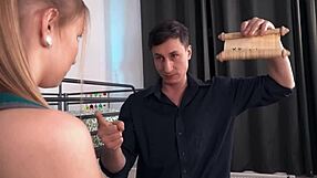 Stepsisters Marilyn Crystal and Ivy Maddox Go Crazy Anal with Burglar