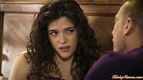 Latina Wife Deepthroats Hubby's Cock Before Hard Fuck