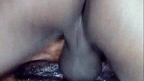 Creamy Ebony Milf's Wet Pussy Banged by Group