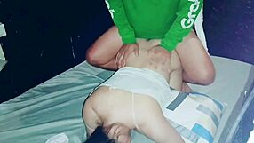 Chubby Asian Pregnant Mom Fucked Missionary Big Pussy Creampie