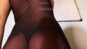 I'm obsessed with this hot nasty teacher's tight pussy and big tits in rough double penetration lesson