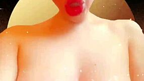 Goddess With Huge Tits Gives Jerk Off Instructions Lick Nipples