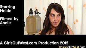 Aussie brunette amateur spreads hairy pussy wide for intense solo toy masturbation in high def reality